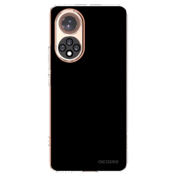Picasee silikonowe przeźroczyste etui na Huawei Nova 9 - Black Bliss