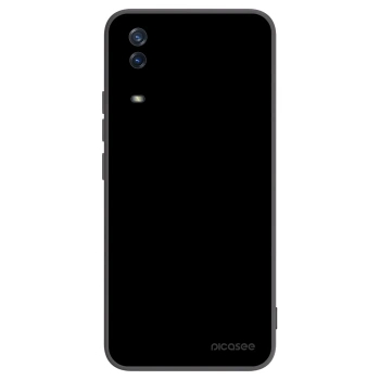 Picasee silikonowe czarne etui na Vivo Y11s - Black Bliss