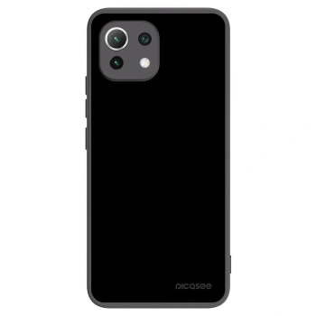 Picasee silikonowe czarne etui na Xiaomi 11 Lite 5G NE - Black Bliss