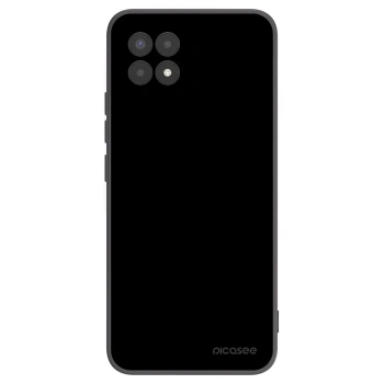 Picasee silikonowe czarne etui na Realme 8i - Black Bliss