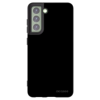 Picasee silikonowe czarne etui na Samsung Galaxy S21 FE 5G - Black Bliss