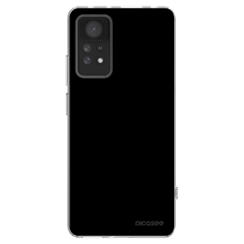 Picasee silikonowe przeźroczyste etui na Xiaomi Redmi Note 11 Pro 5G - Black Bliss