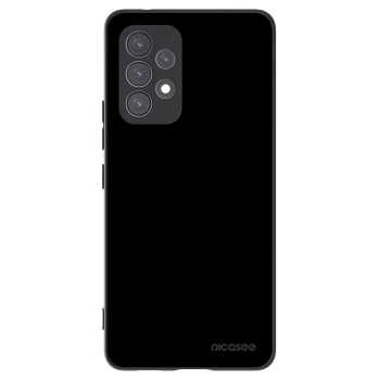 Picasee silikonowe czarne etui na Samsung Galaxy A53 5G A536 - Black Bliss