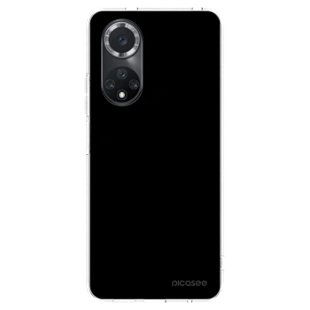Picasee silikonowe przeźroczyste etui na Huawei Nova 9 SE - Black Bliss