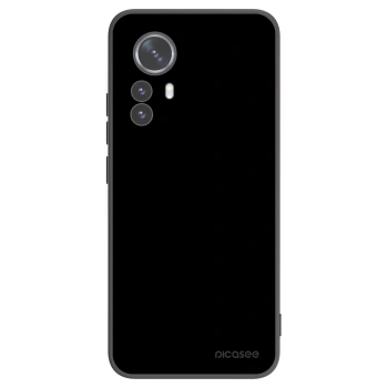 Picasee silikonowe czarne etui na Xiaomi 12 Pro - Black Bliss