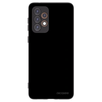 Picasee silikonowe czarne etui na Samsung Galaxy A33 5G A336 - Black Bliss