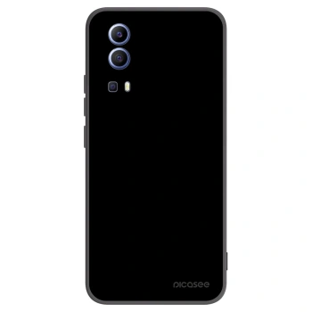 Picasee silikonowe czarne etui na Vivo Y52 5G - Black Bliss