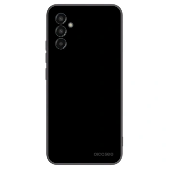 Picasee silikonowe czarne etui na Samsung Galaxy M13 M135F - Black Bliss