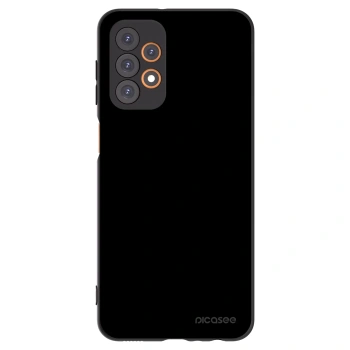 Picasee silikonowe czarne etui na Samsung Galaxy A23 A236B 5G - Black Bliss