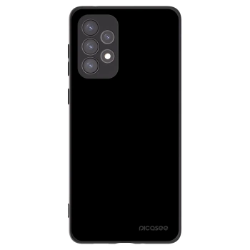Picasee silikonowe czarne etui na Samsung Galaxy A73 5G - Black Bliss