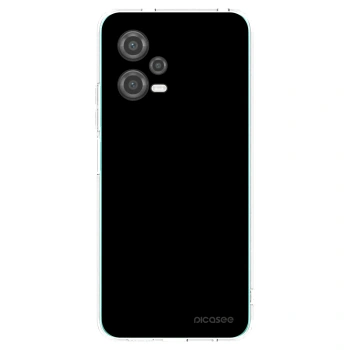 Picasee silikonowe przeźroczyste etui na Xiaomi Poco X5 - Black Bliss