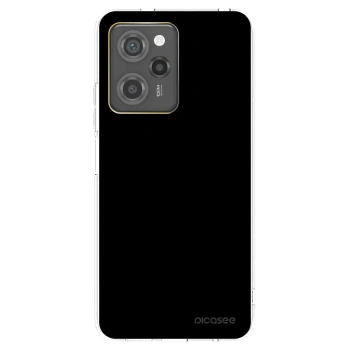 Picasee silikonowe przeźroczyste etui na Xiaomi Poco X5 Pro - Black Bliss