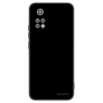 Picasee silikonowe czarne etui na Xiaomi Redmi Note 11S 5G - Black Bliss