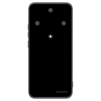 Picasee silikonowe czarne etui na Honor Magic5 Lite 5G - Black Bliss