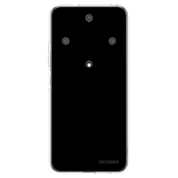 Picasee silikonowe przeźroczyste etui na Honor Magic5 Lite 5G - Black Bliss