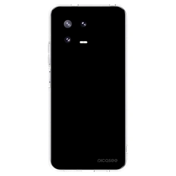 Picasee silikonowe przeźroczyste etui na Xiaomi 13 Pro - Black Bliss