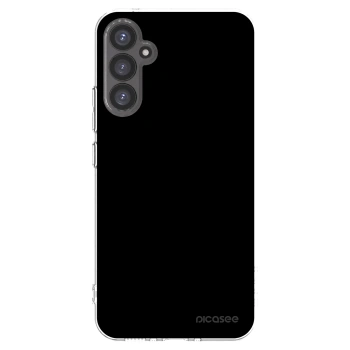 Picasee silikonowe przeźroczyste etui na Samsung Galaxy A34 5G A346B - Black Bliss