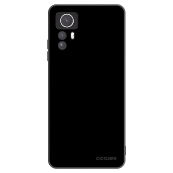 Picasee silikonowe czarne etui na Xiaomi Redmi Note 12S - Black Bliss