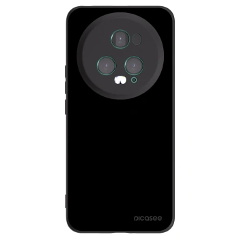 Picasee silikonowe czarne etui na Honor Magic5 Pro - Black Bliss