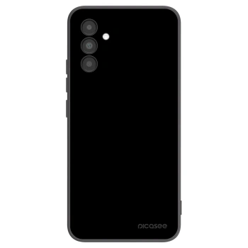 Picasee silikonowe czarne etui na Samsung Galaxy A04s A047F - Black Bliss