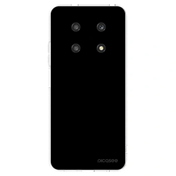 Picasee silikonowe przeźroczyste etui na Honor Magic4 Lite 5G - Black Bliss
