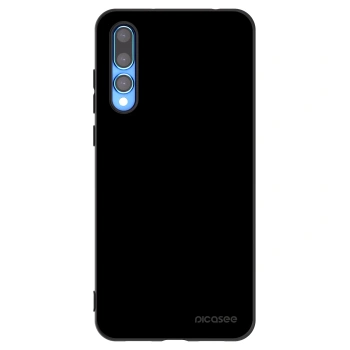 Picasee silikonowe czarne etui na Huawei P20 Pro - Black Bliss