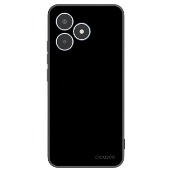 Picasee silikonowe czarne etui na Realme C53 - Black Bliss