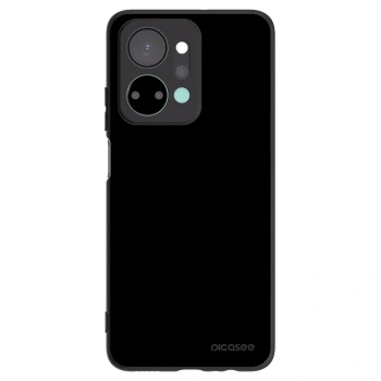 Picasee silikonowe czarne etui na Honor X7a - Black Bliss