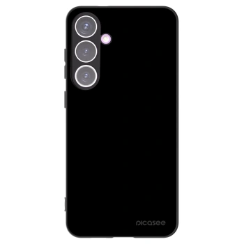 Picasee silikonowe czarne etui na Samsung Galaxy S24+ S926B 5G - Black Bliss