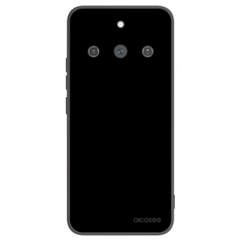Picasee silikonowe czarne etui na Realme 11 Pro+ - Black Bliss