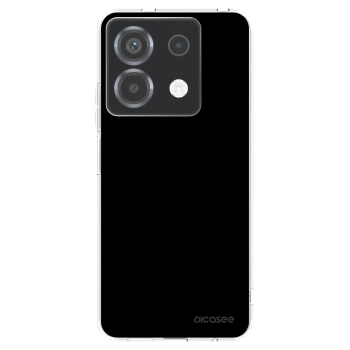 Picasee silikonowe przeźroczyste etui na Xiaomi Poco X6 - Black Bliss