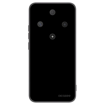 Picasee silikonowe czarne etui na Honor Magic6 Lite 5G - Black Bliss