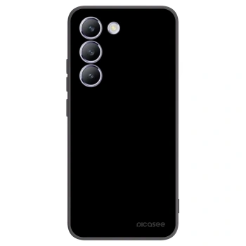 Picasee silikonowe czarne etui na Vivo V40 SE 5G - Black Bliss
