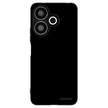 Picasee silikonowe czarne etui na Xiaomi Redmi 13 4G - Black Bliss