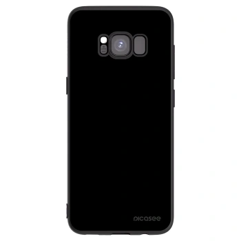Picasee silikonowe czarne etui na Samsung Galaxy S8 G950F - Black Bliss