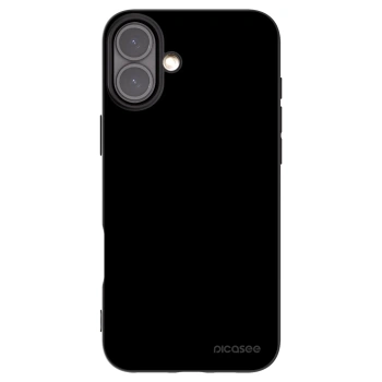Picasee silikonowe czarne etui na Apple iPhone 16 Plus - Black Bliss