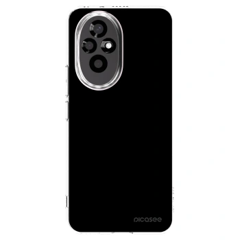 Picasee silikonowe przeźroczyste etui na Honor 200 Pro 5G - Black Bliss