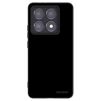 Picasee silikonowe czarne etui na Xiaomi 14T Pro - Black Bliss