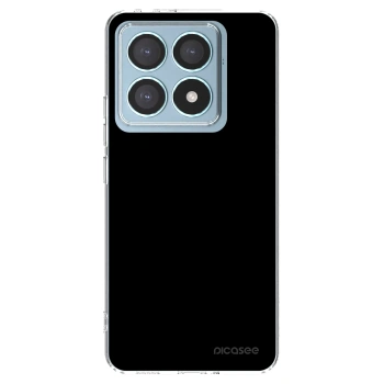 Picasee silikonowe przeźroczyste etui na Xiaomi 14T Pro - Black Bliss