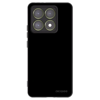 Picasee silikonowe czarne etui na Xiaomi 14T - Black Bliss