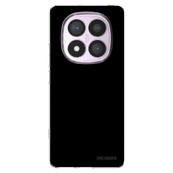 Picasee silikonowe przeźroczyste etui na Xiaomi Redmi Note 14 Pro 5G - Black Bliss