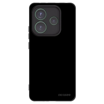 Picasee silikonowe czarne etui na Xiaomi Redmi Note 14 5G - Black Bliss