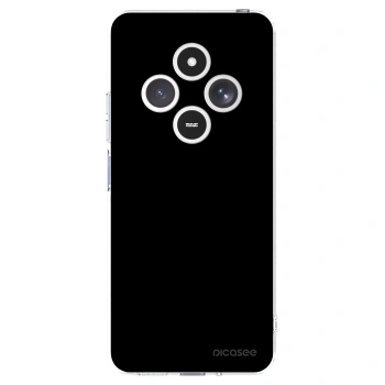 Picasee silikonowe przeźroczyste etui na Xiaomi Redmi 14C - Black Bliss