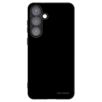 Picasee silikonowe czarne etui na Samsung Galaxy S25+ 5G - Black Bliss