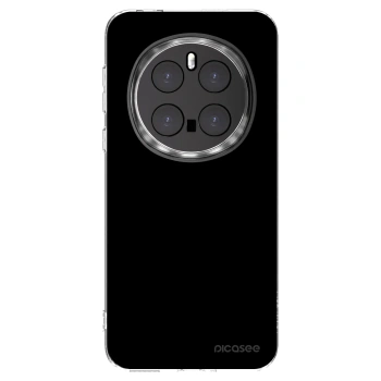 Picasee silikonowe przeźroczyste etui na Honor Magic7 Pro 5G - Black Bliss