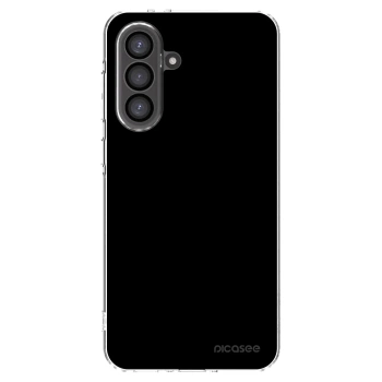Picasee silikonowe przeźroczyste etui na Samsung Galaxy A56 5G A566B - Black Bliss