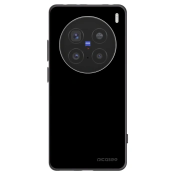 Picasee silikonowe czarne etui na Vivo X200 Pro - Black Bliss