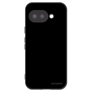Picasee silikonowe czarne etui na Google Pixel 9a - Black Bliss