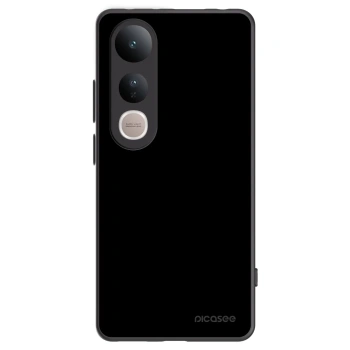 Picasee silikonowe czarne etui na Vivo V50 Lite 5G - Black Bliss