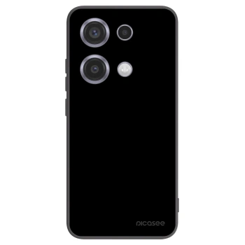 Picasee silikonowe czarne etui na Xiaomi Redmi Note 14S - Black Bliss